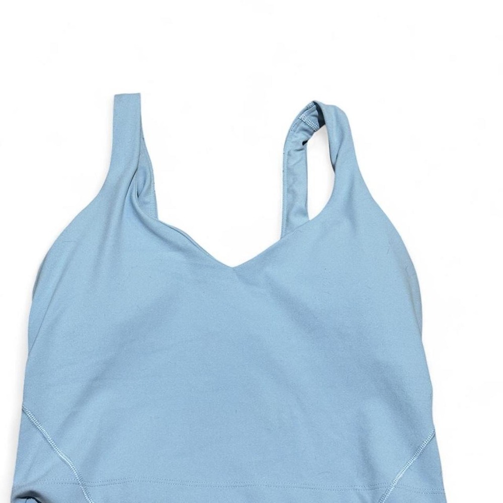 Lululemon sport bra size 4 baby blue